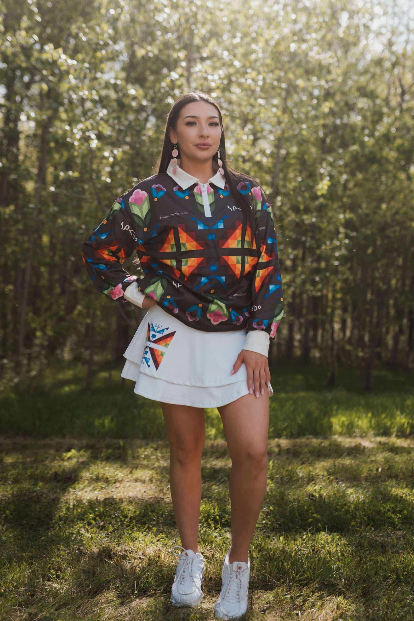 Zip Pullover Sweatshirt