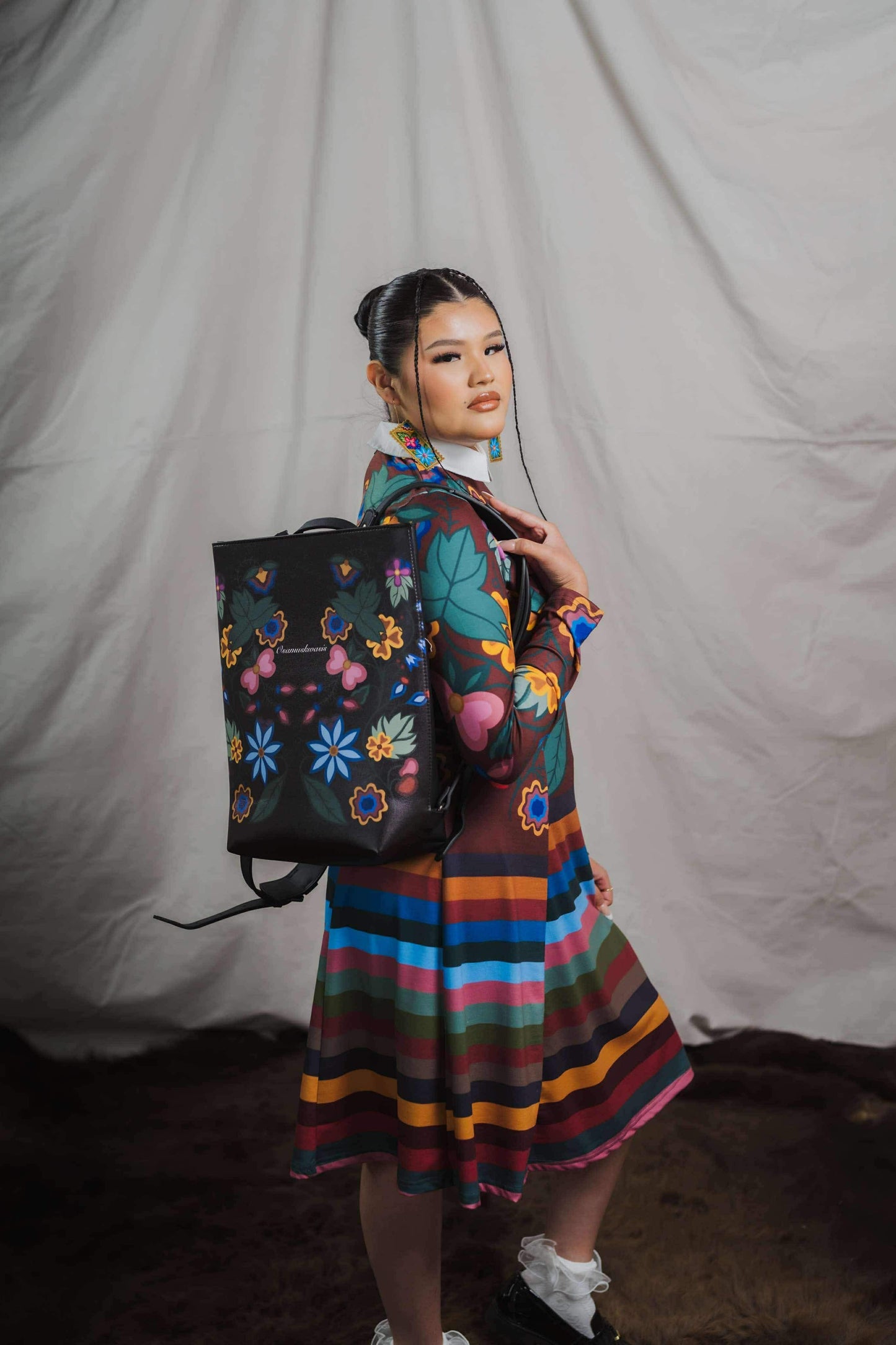 Vegan Leather Back Pack (made to order)