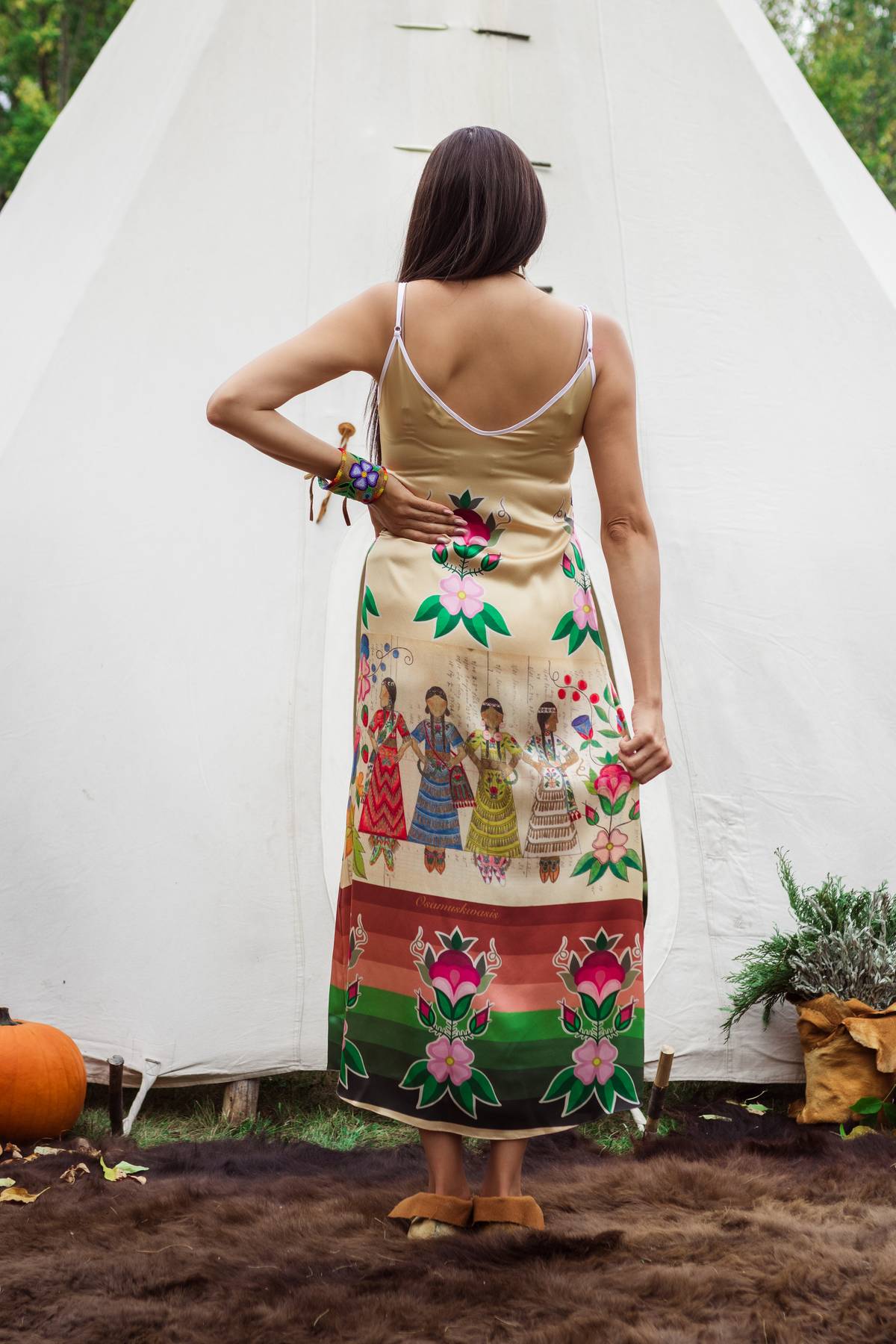 Silk slip dress (Made to order)