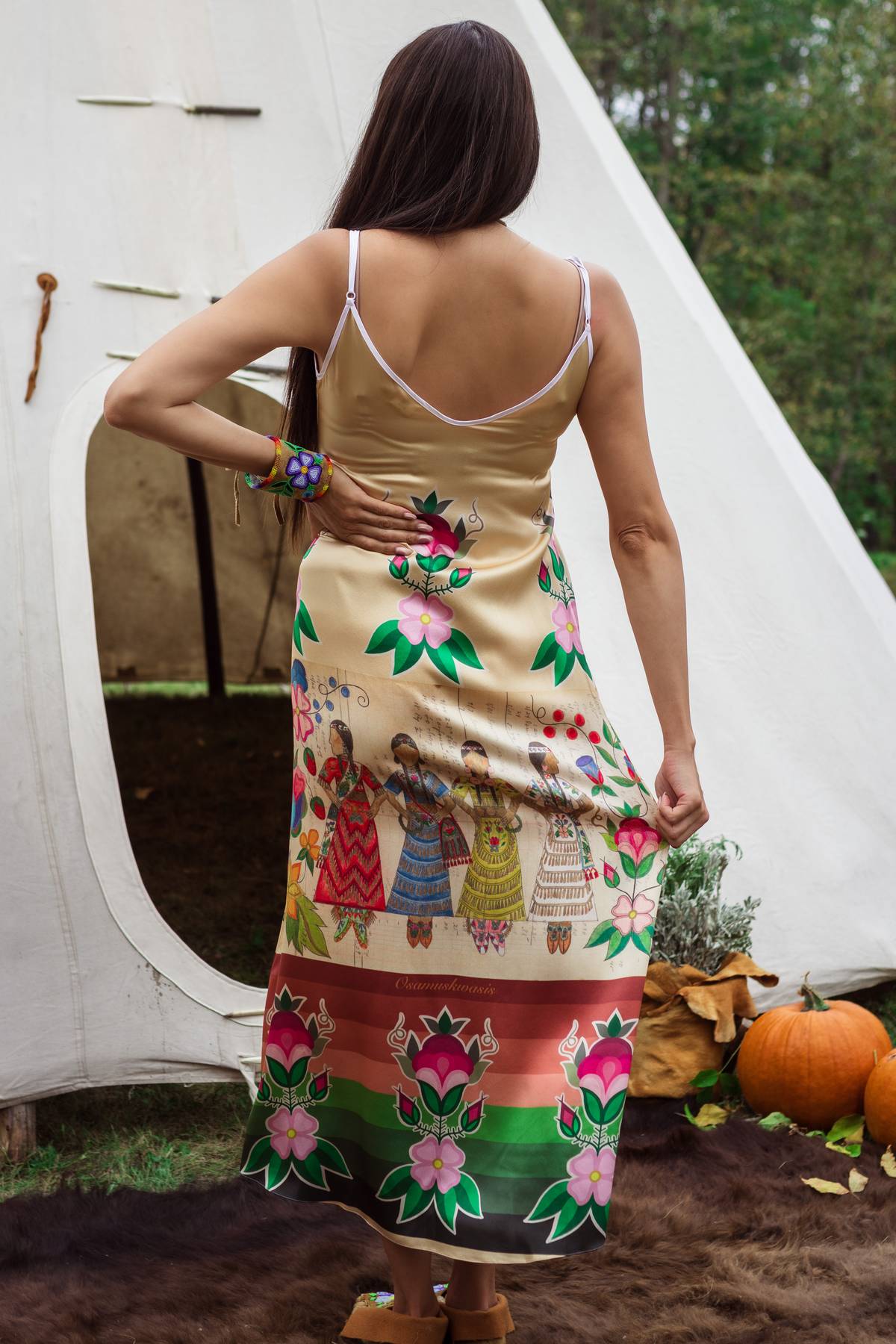 Silk slip dress (Made to order)