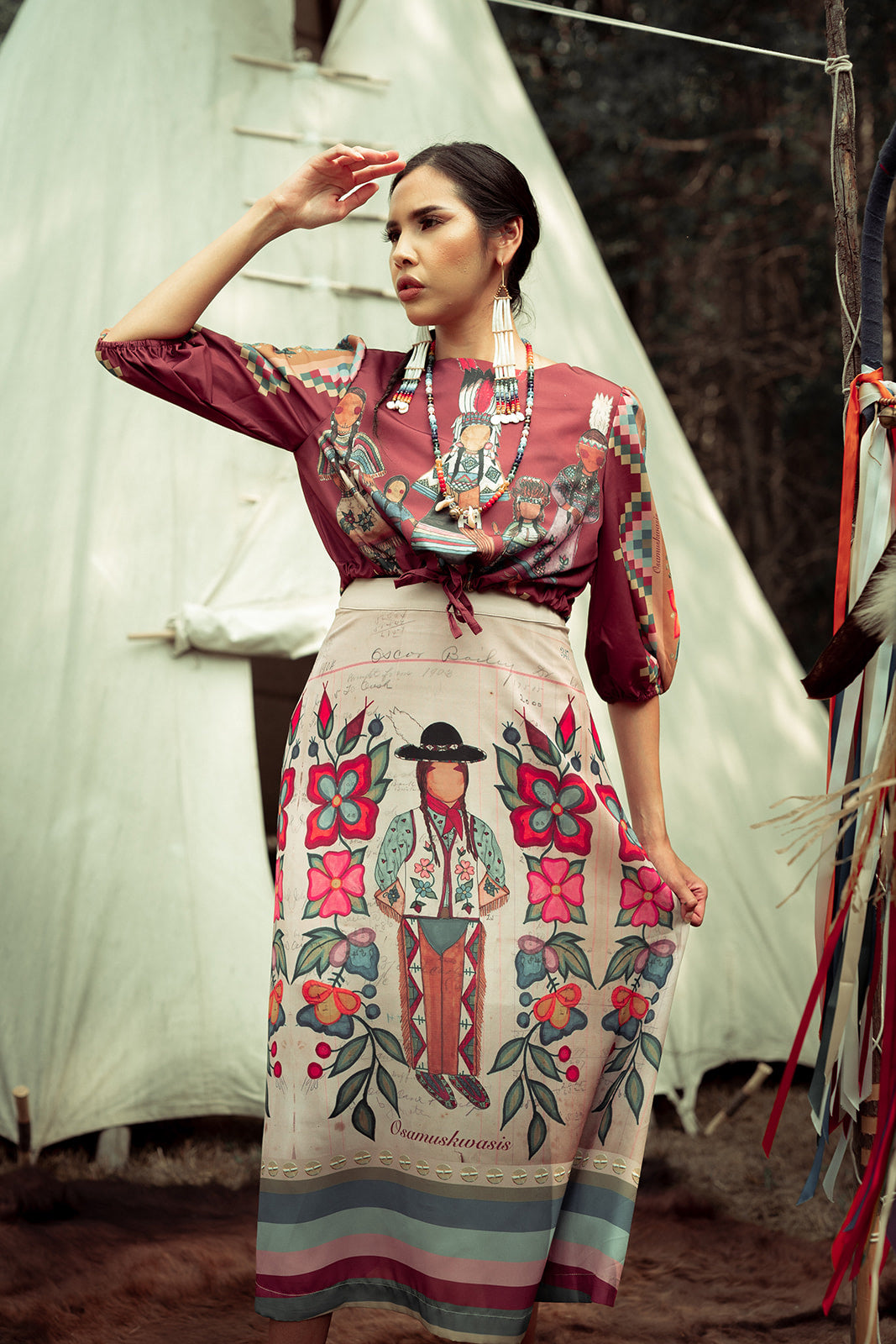 Red Earth Paint Top