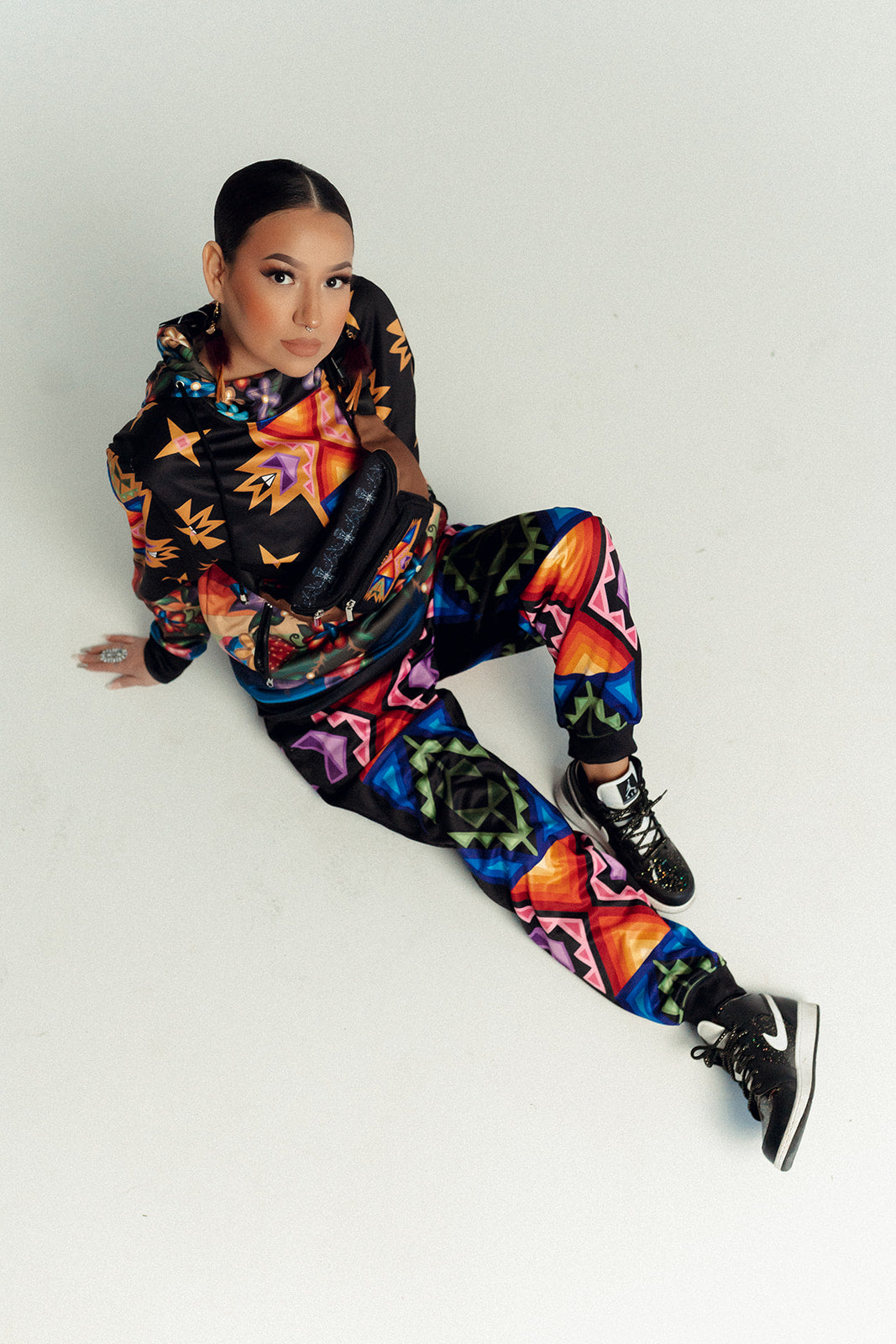 Women's sweat pants fitted