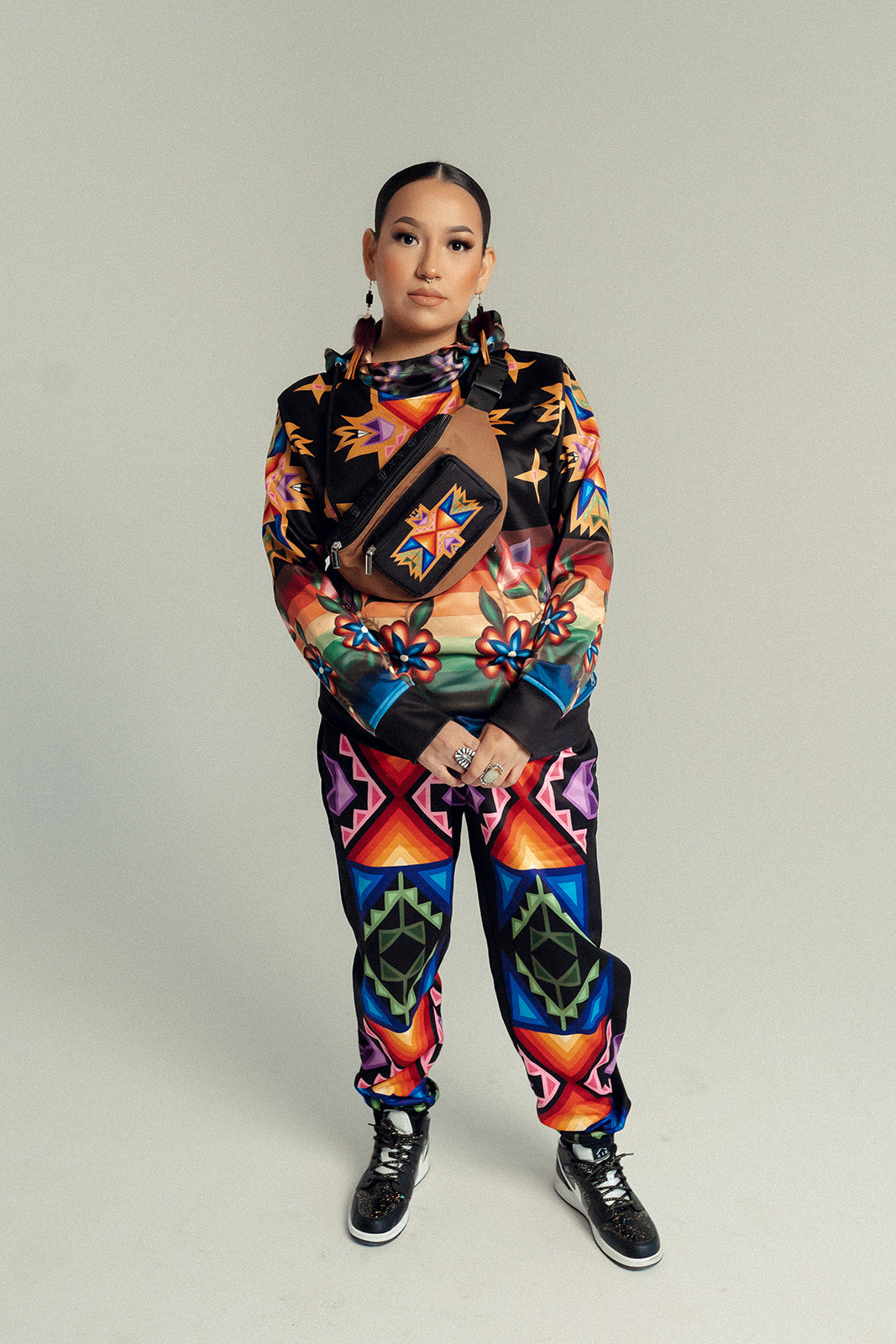 Women's sweat pants fitted