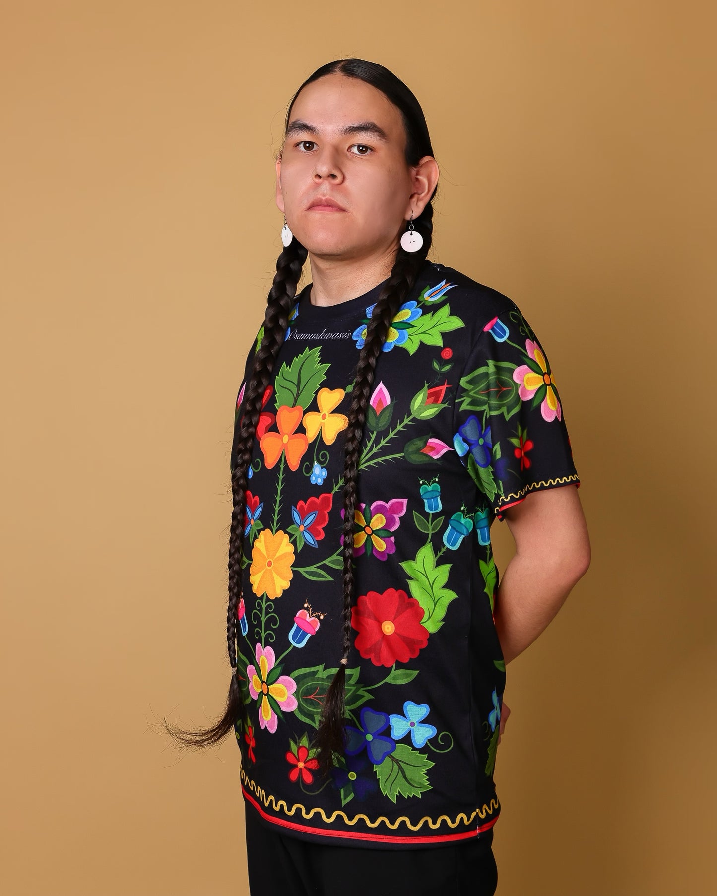 Mens Floral Tee