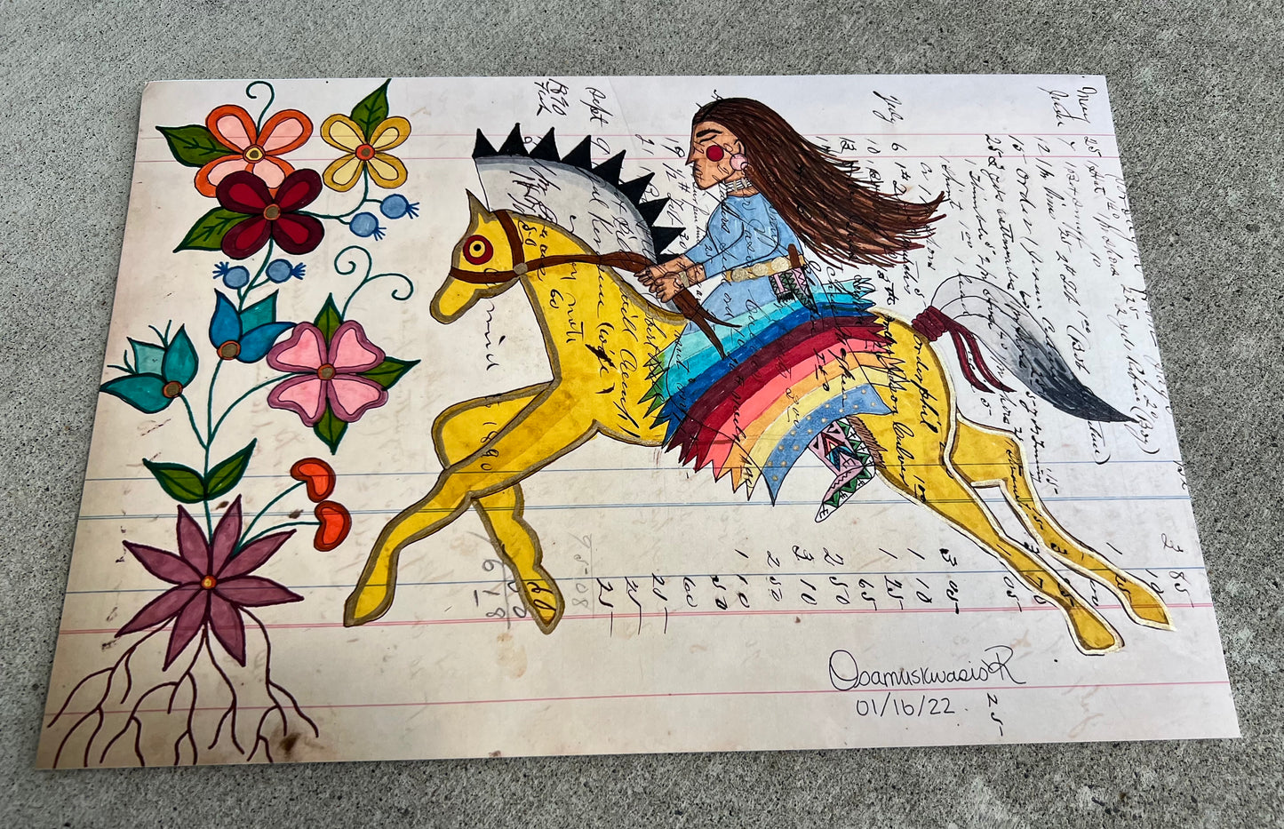 Night Rider Art Print