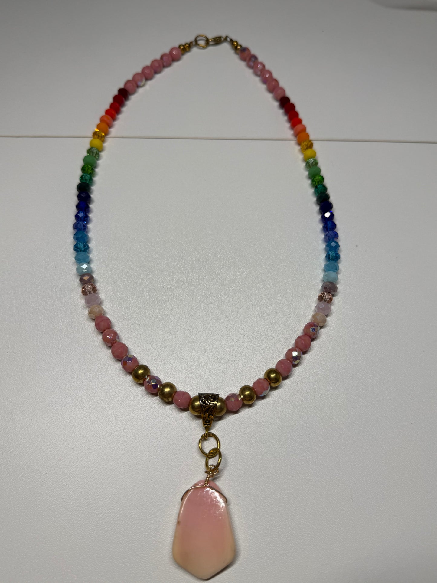 Pink Conch Necklace