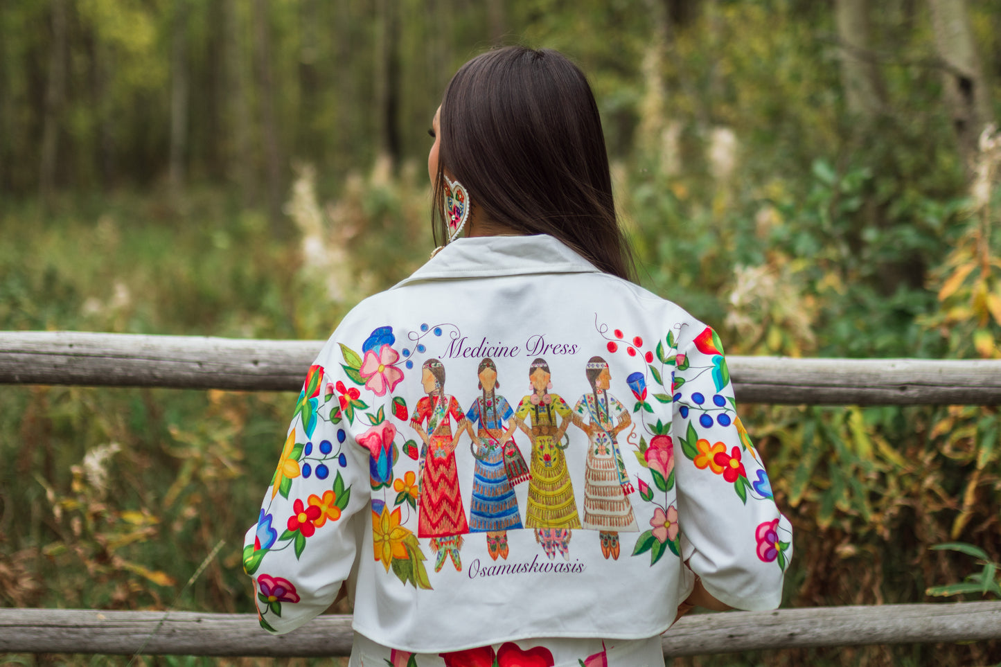 Cropped Mid Sleeve Jacket (Pre order)