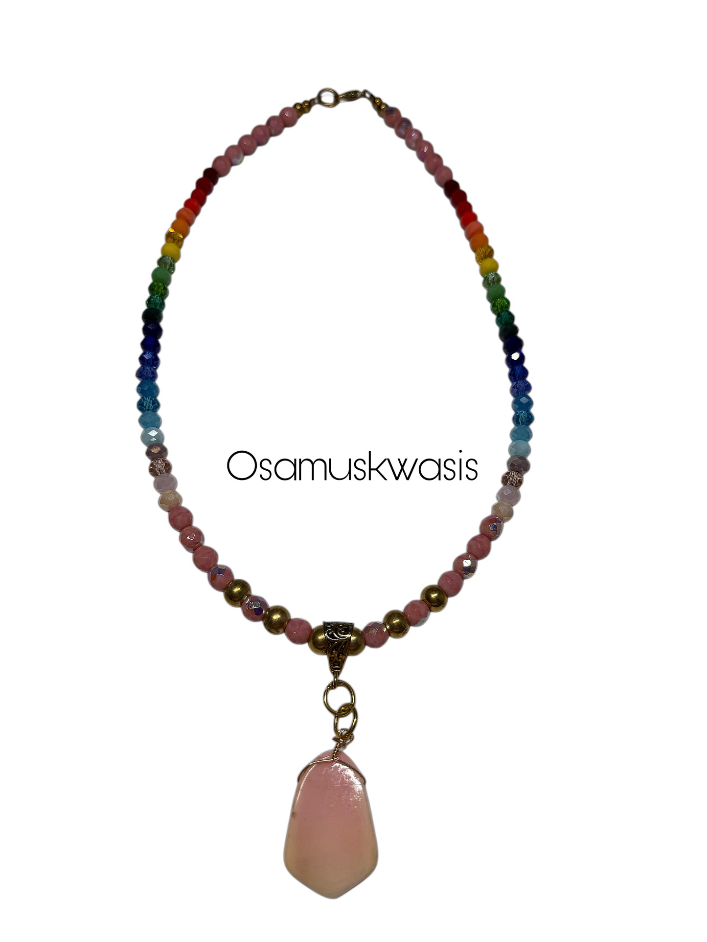 Pink Conch Necklace