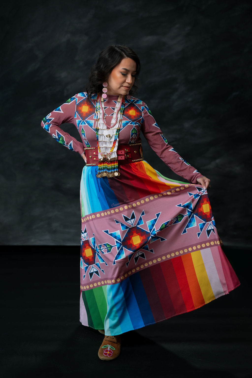 Okichitaw Maxi Skirt (Pre Order)