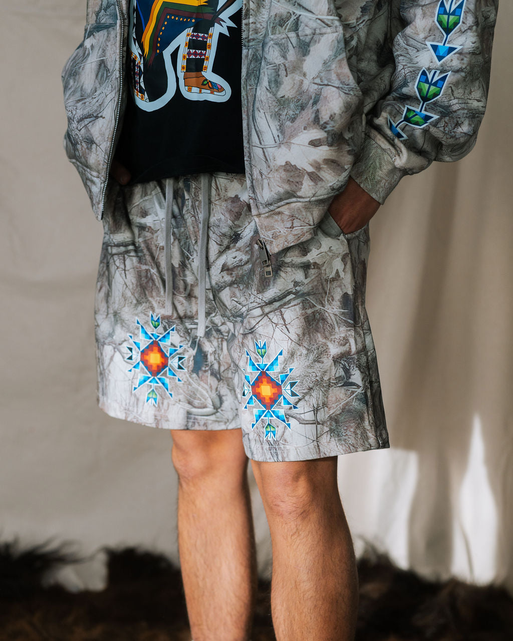 Camo shorts