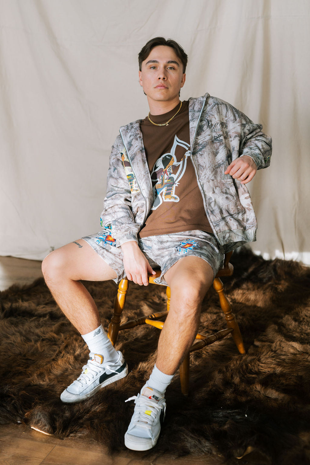 Camo shorts