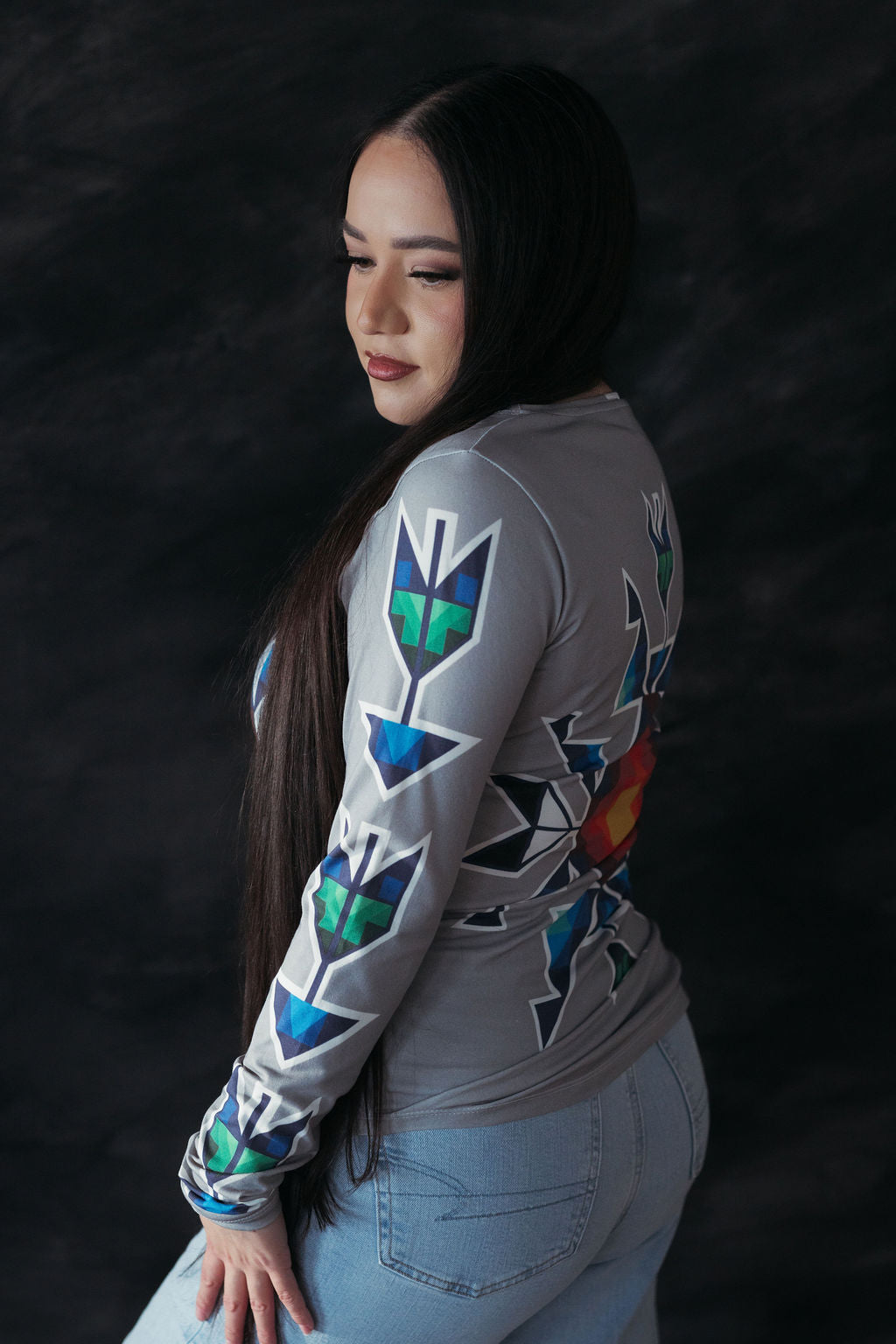 Cotton Long Sleeve Top (Made To Order)