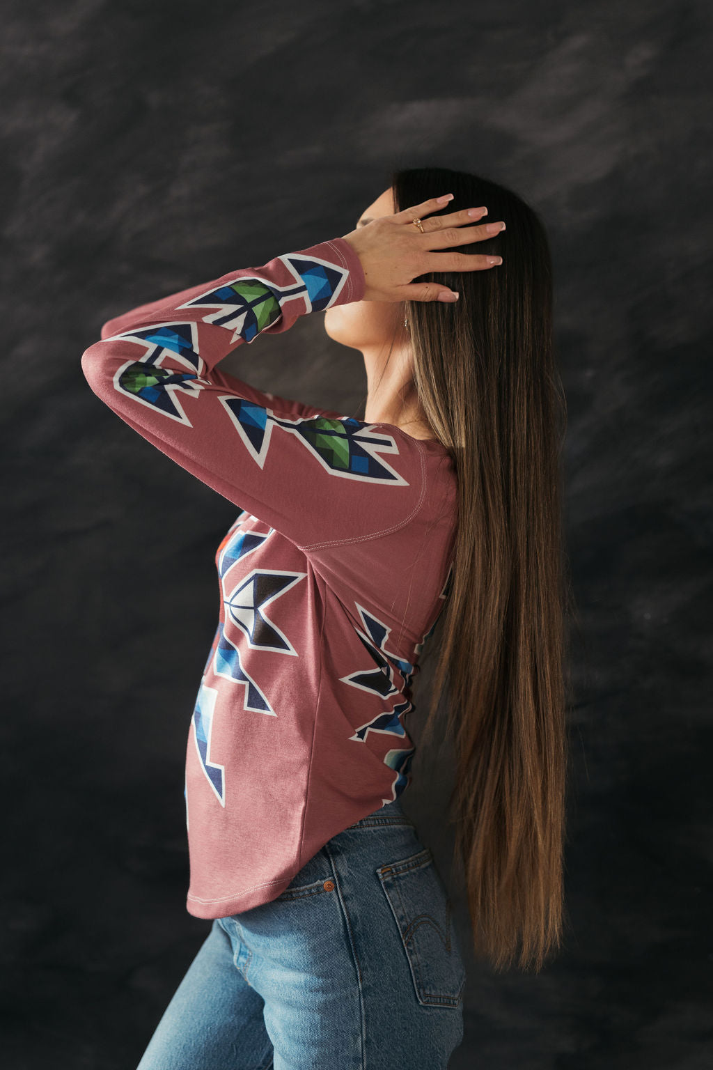Cotton Long Sleeve Top (Made To Order)